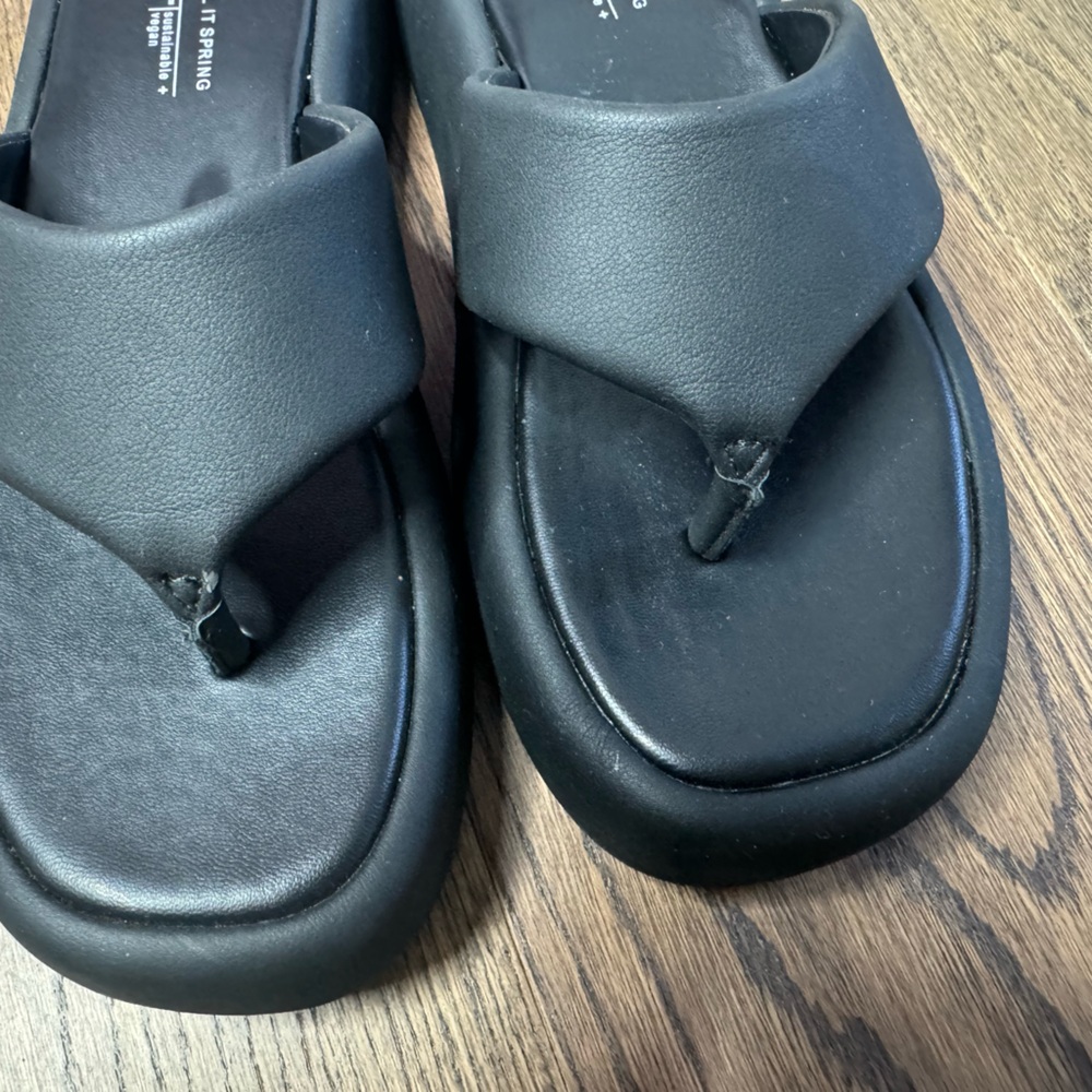 Call it Spring B.E.D FOAM Platform Sandals - Picture 4 of 7